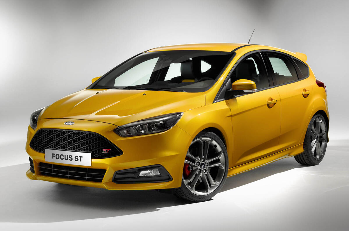 Revised Ford Focus ST revealed