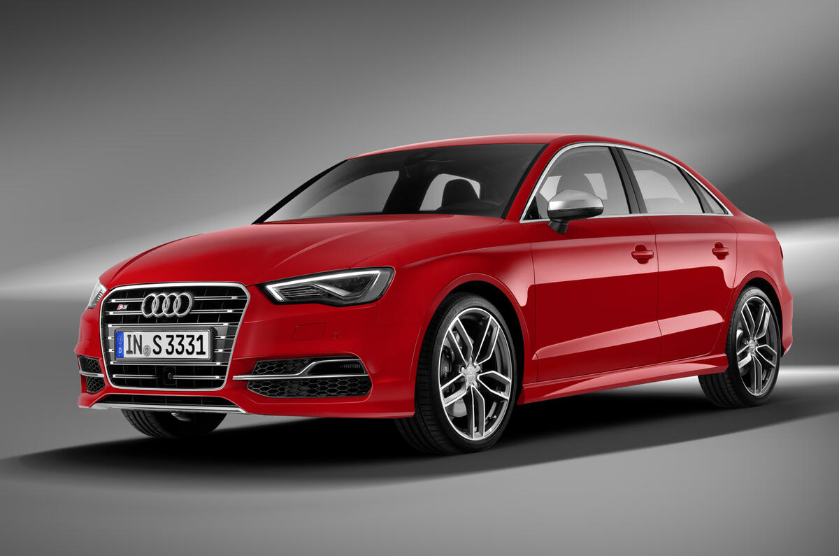 no title Audi A3 and S3 saloons officially revealed