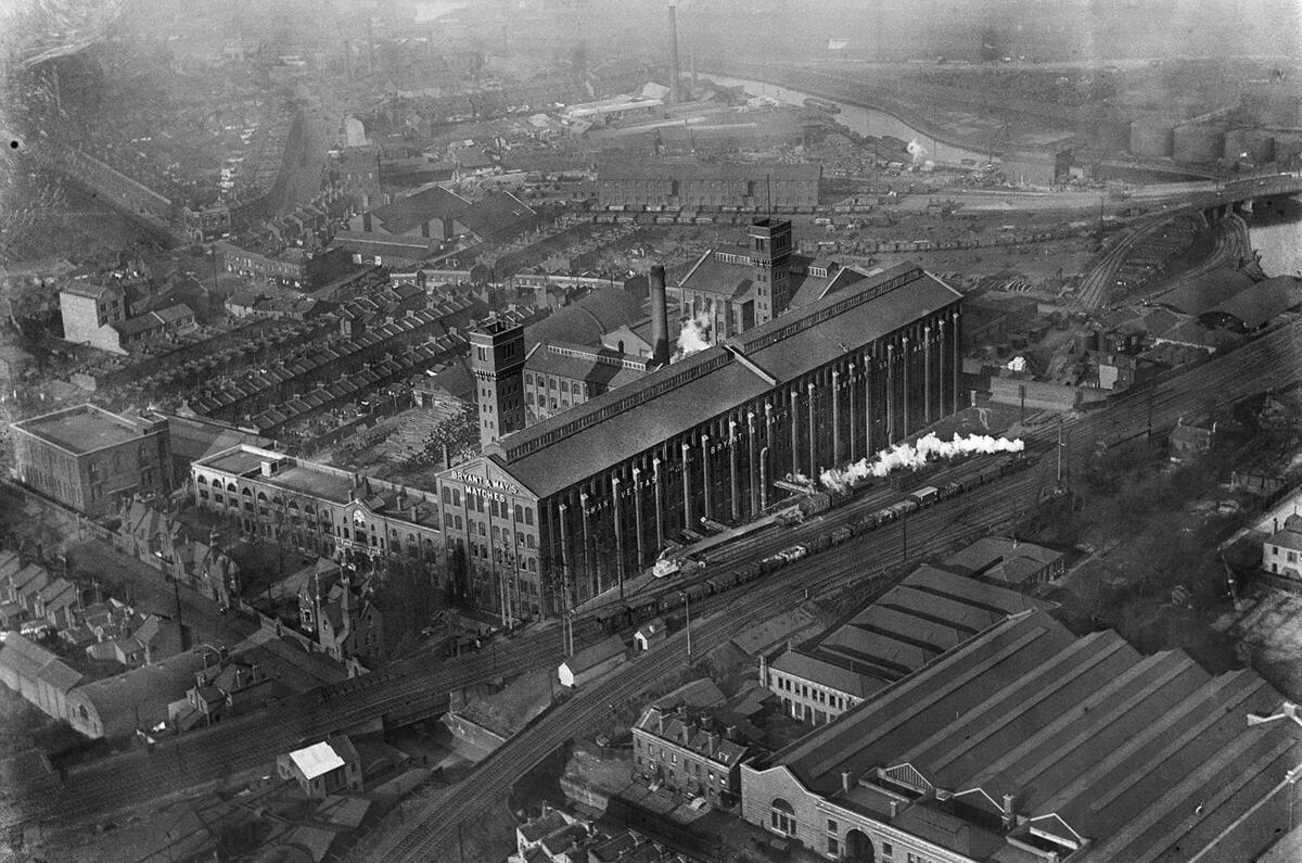 no title England's motoring heritage from the air - picture special