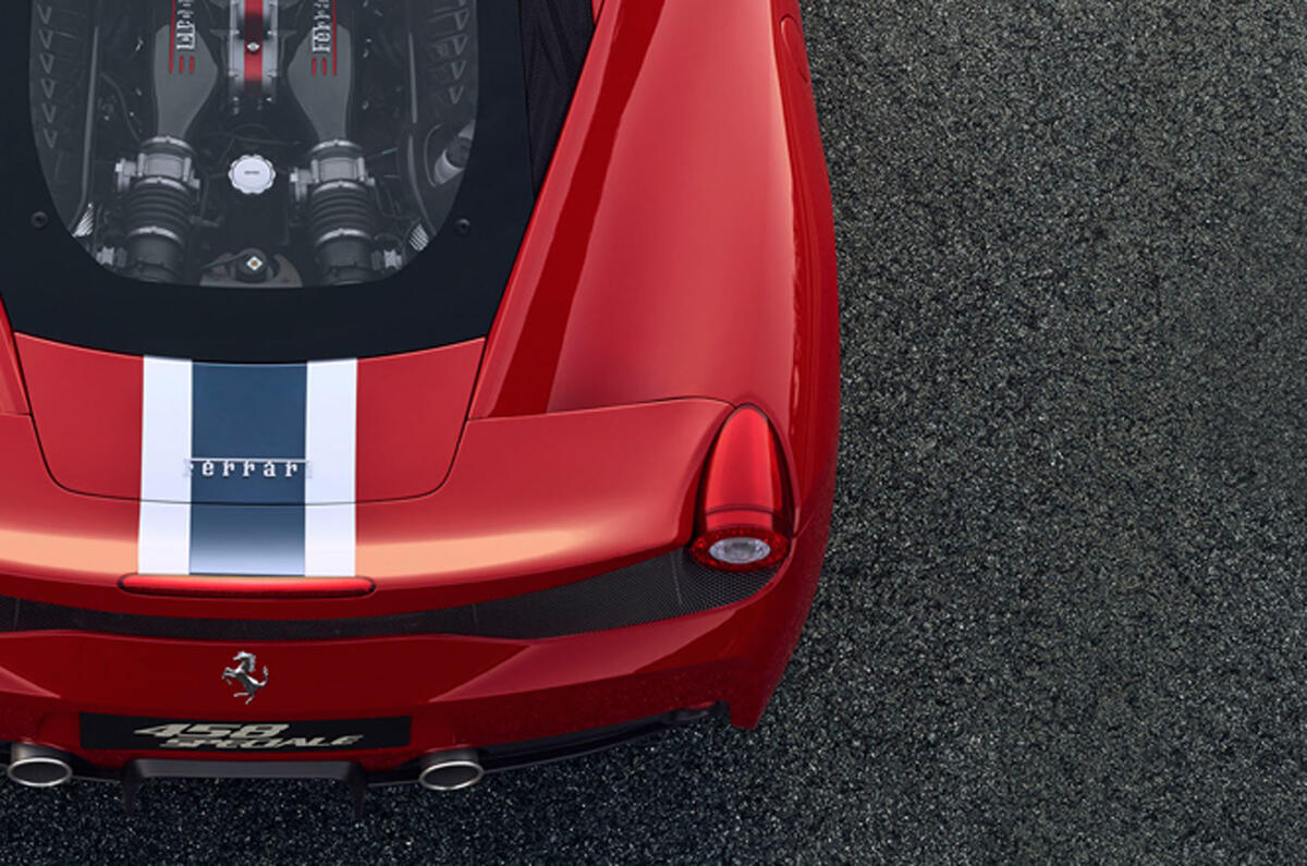 Ferrari 458 Italia Speciale revealed