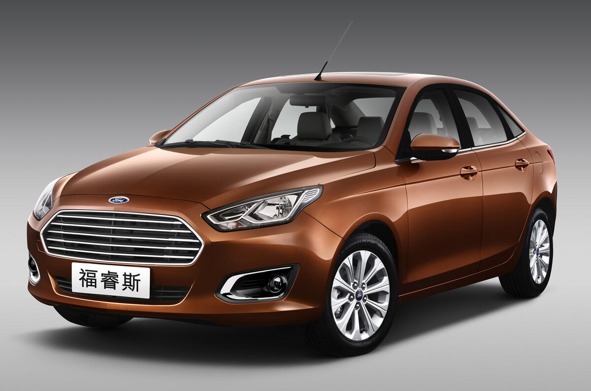 no title Revived Ford Escort revealed at Beijing motor show