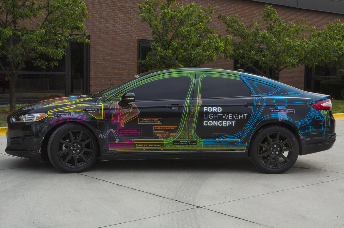 no title Ford reveals lightweight Mondeo concept