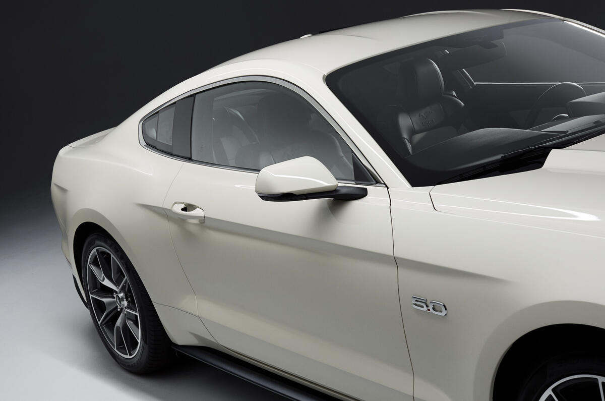 no title Ford reveals 50th anniversary Mustang at New York show