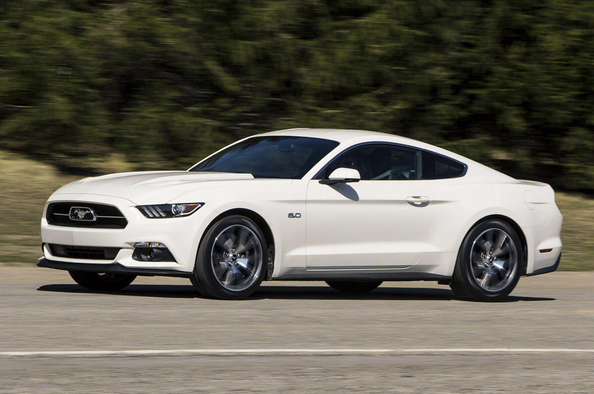no title Ford reveals 50th anniversary Mustang at New York show