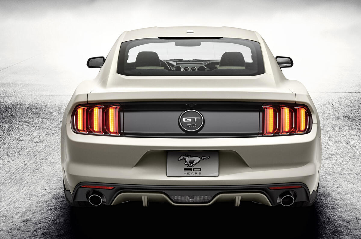 no title Ford reveals 50th anniversary Mustang at New York show