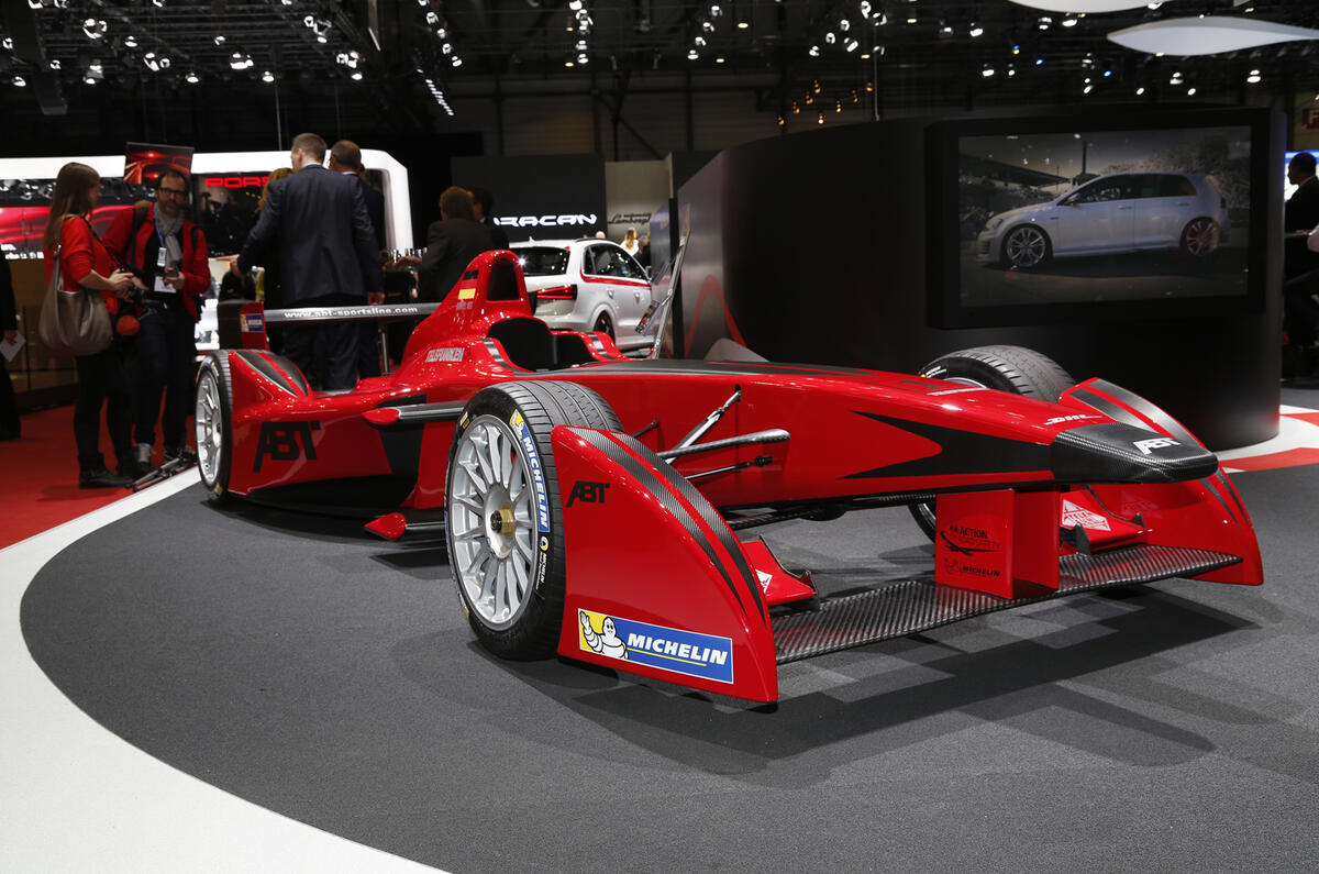 Racing stars of the Geneva motor show 2014