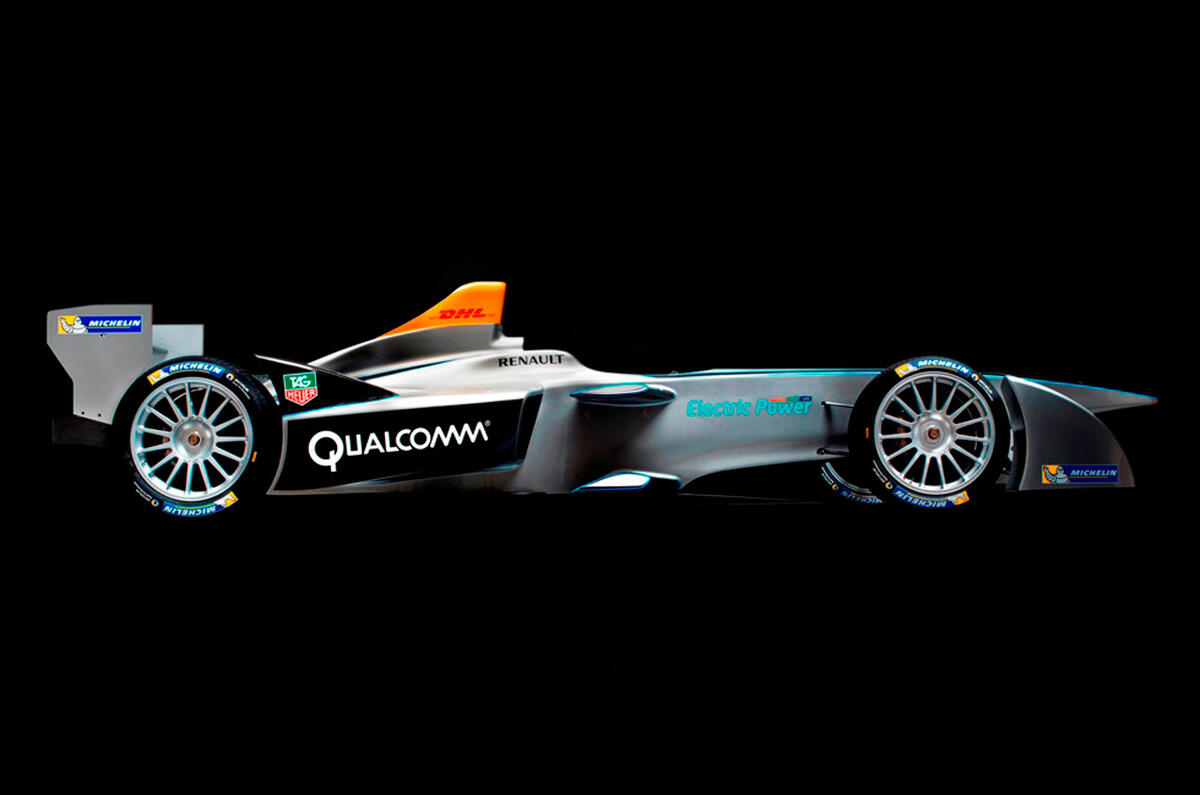 Formula E Spark-Renault electric racer revealed