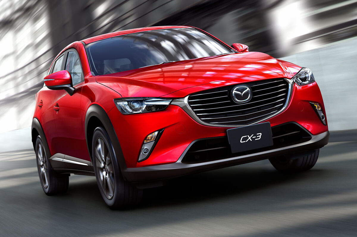 Mazda CX-3 crossover revealed at LA motor show