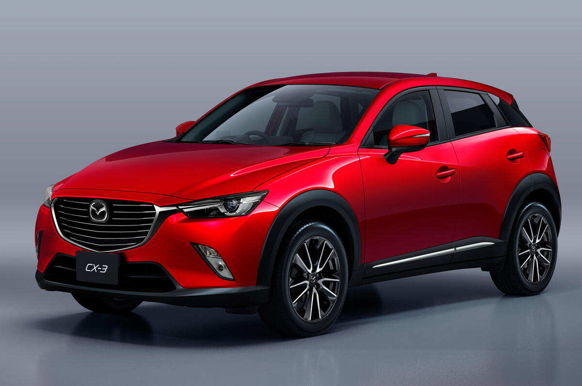 Mazda CX-3 crossover has made its European debut in Geneva