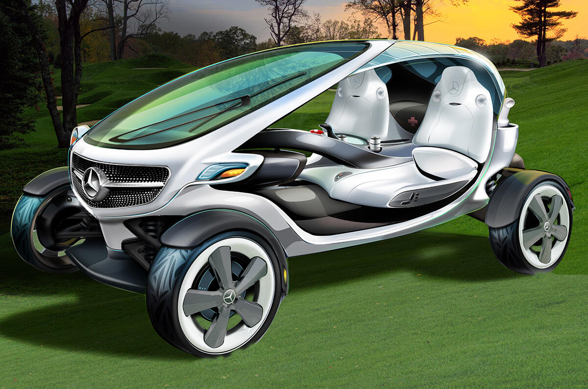 no title Mercedes-Benz’s 'ultimate' golf cart