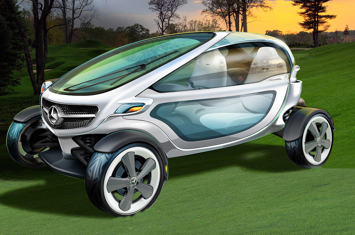 no title Mercedes-Benz’s 'ultimate' golf cart