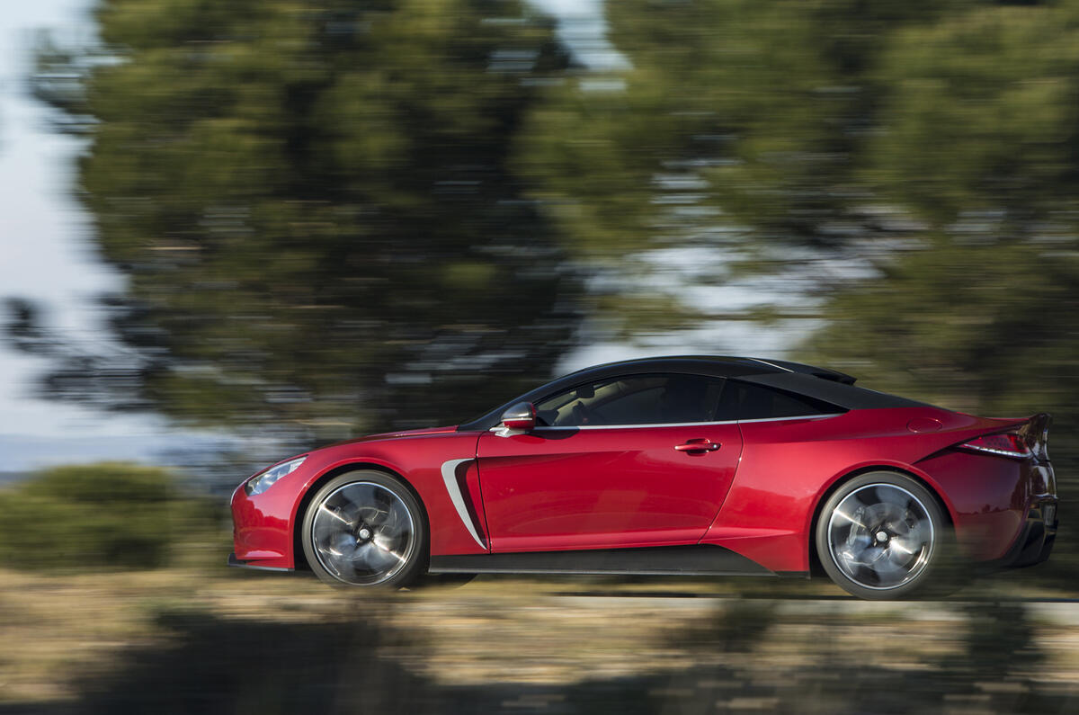 no title UK appearance for French electric luxury grand tourer