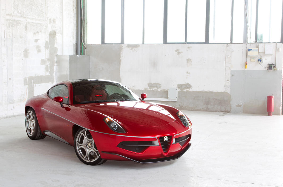 Touring Superleggera Disco Volante driven