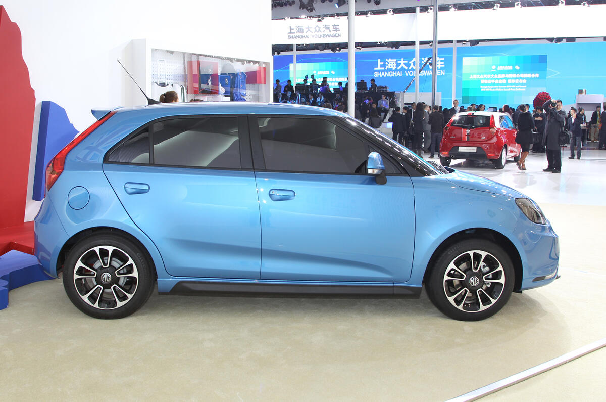 New MG 3 will cost less than £10,000