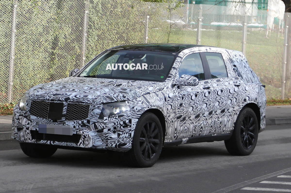 Mercedes-Benz GLK spotted testing
