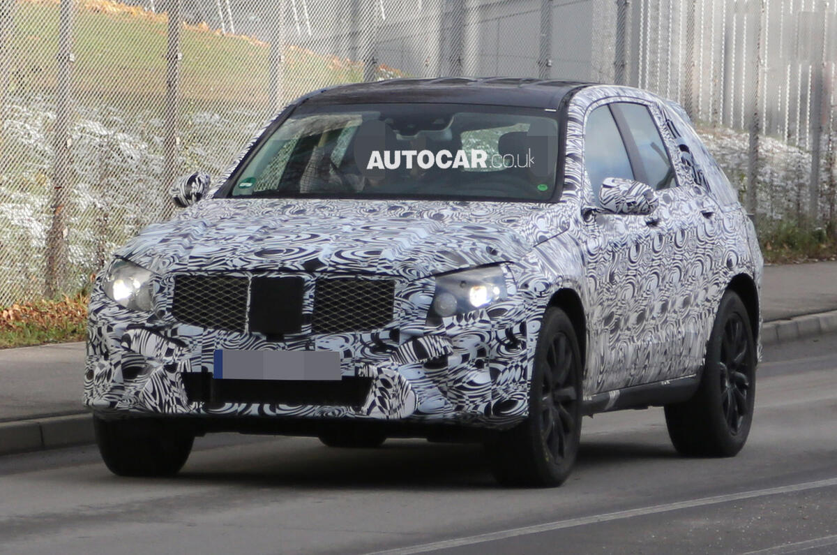 Mercedes-Benz GLK spotted testing