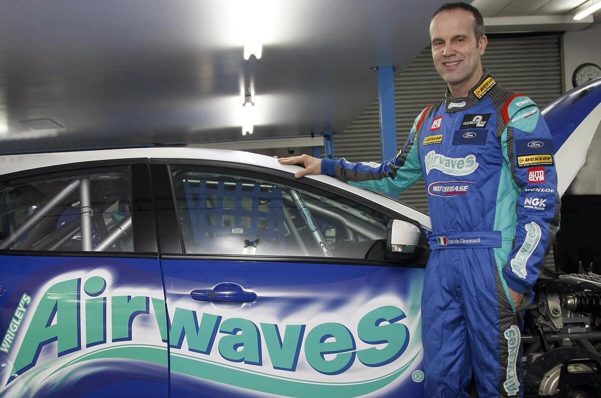 no title Fabrizio Giovanardi returns to BTCC with Airwaves Racing
