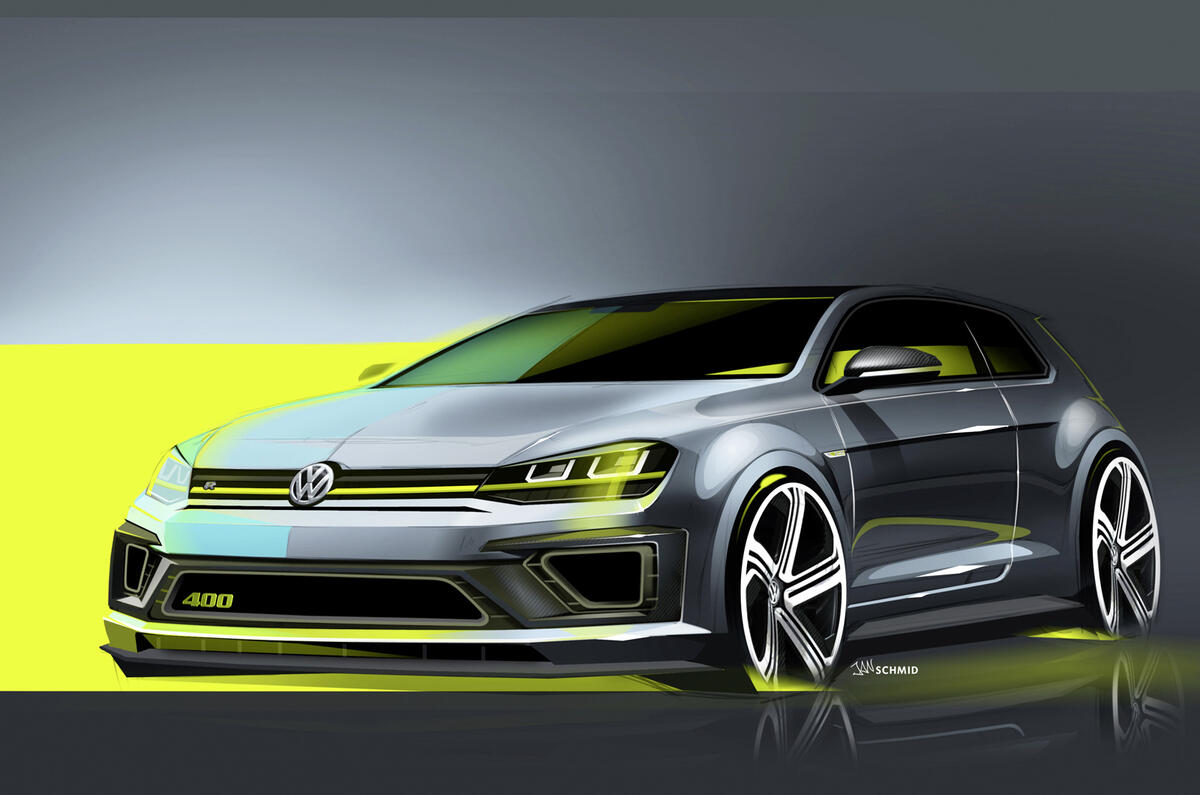 Volkswagen confirms 395bhp Golf R 400 for Beijing motor show