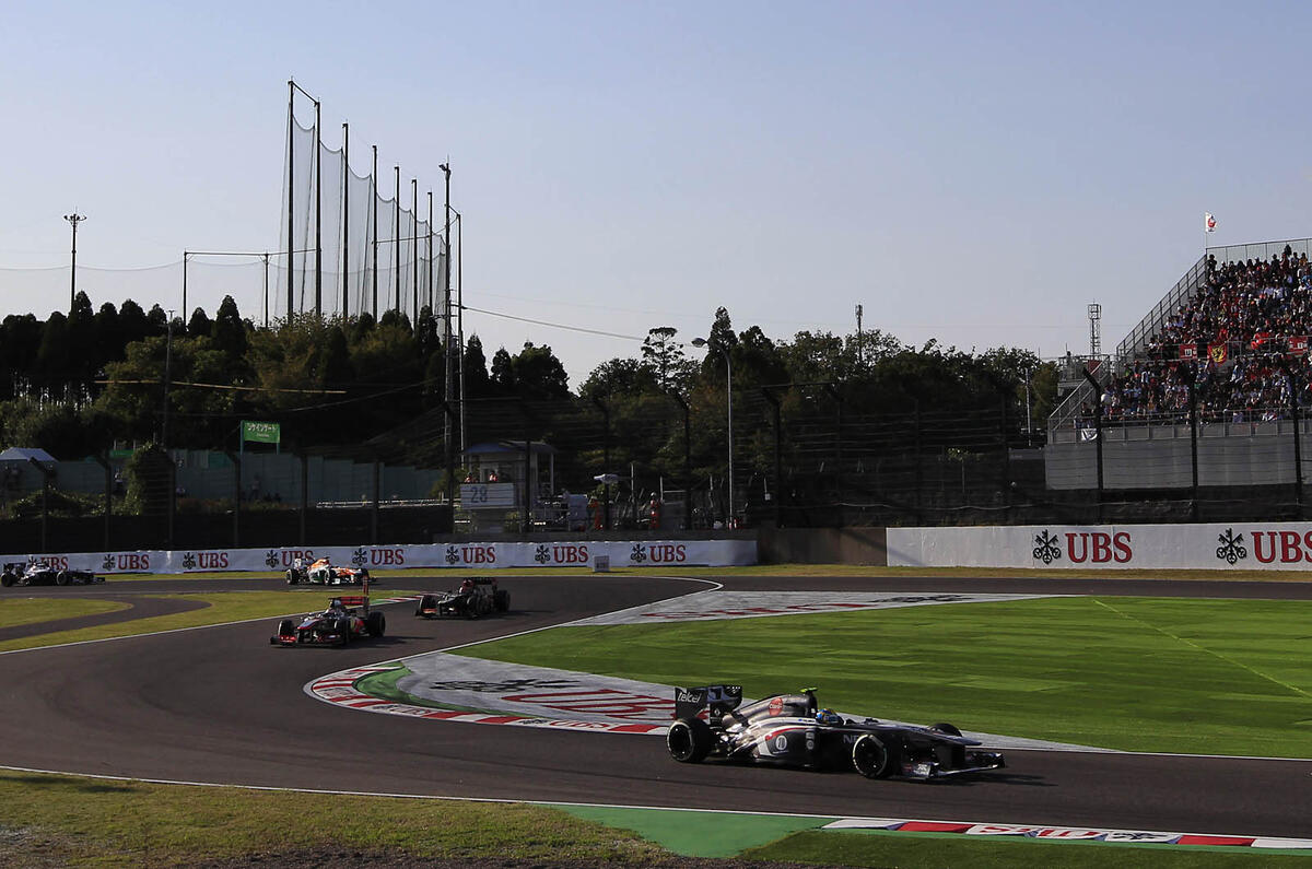 no title Sebastian Vettel closes on F1 title with win in Japan