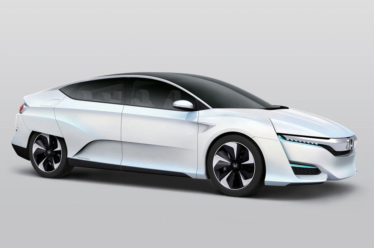 no title Honda to bring hydrogen-powered FCV to market in 2016