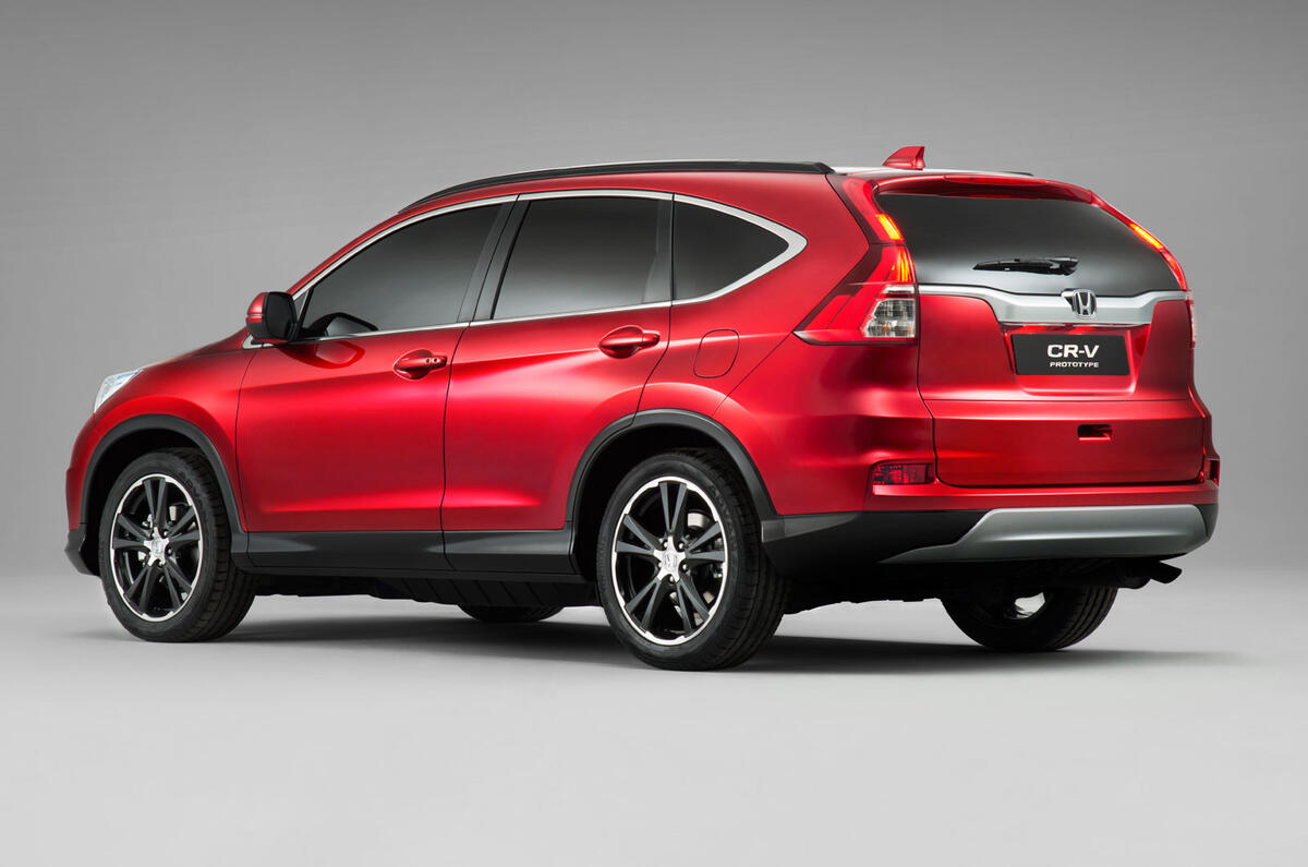 Honda reveals facelifted CR-V