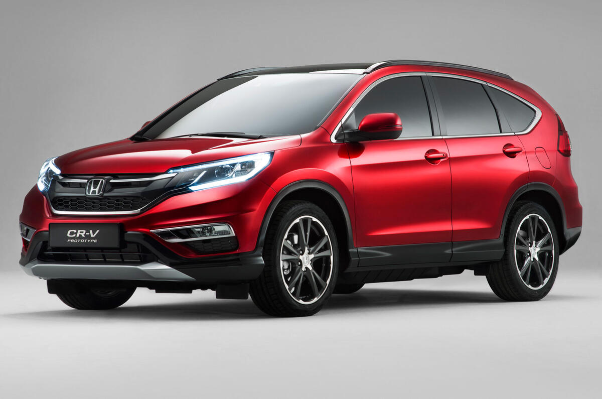 Honda reveals facelifted CR-V