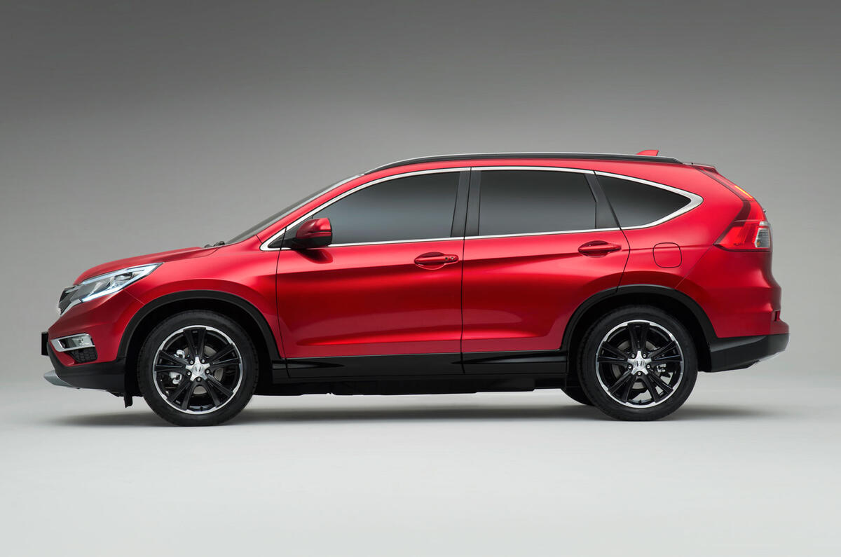 Honda reveals facelifted CR-V