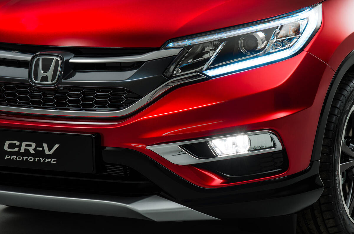 Honda reveals facelifted CR-V