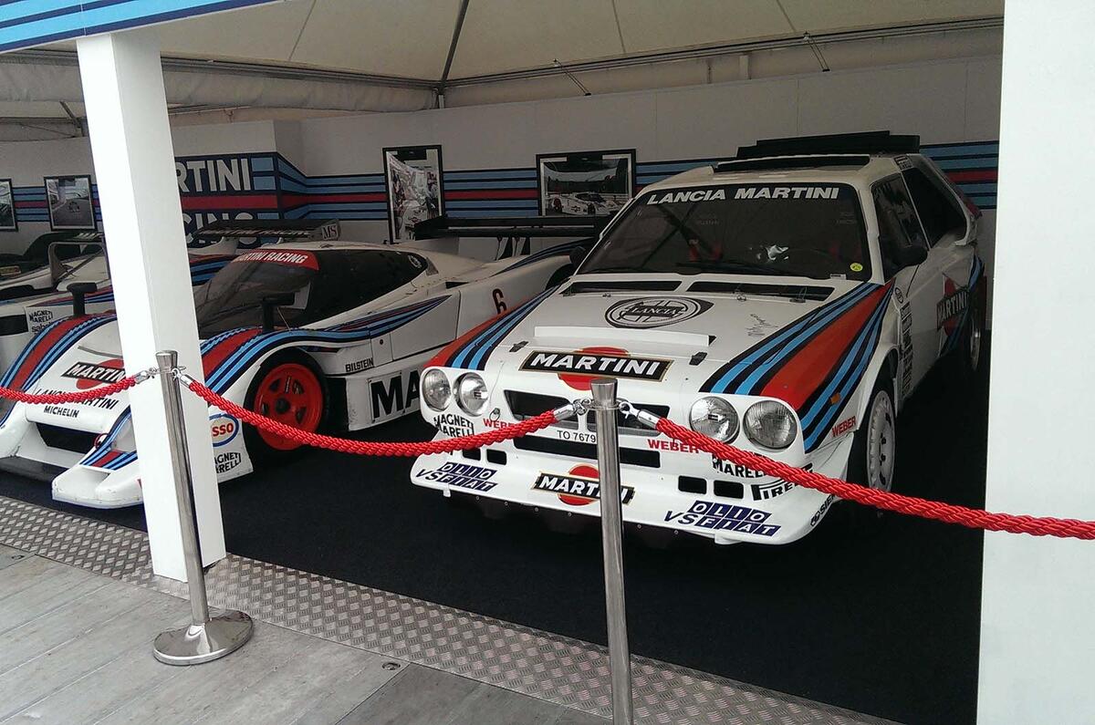 Goodwood Festival of Speed 2013: Martini Racing icons