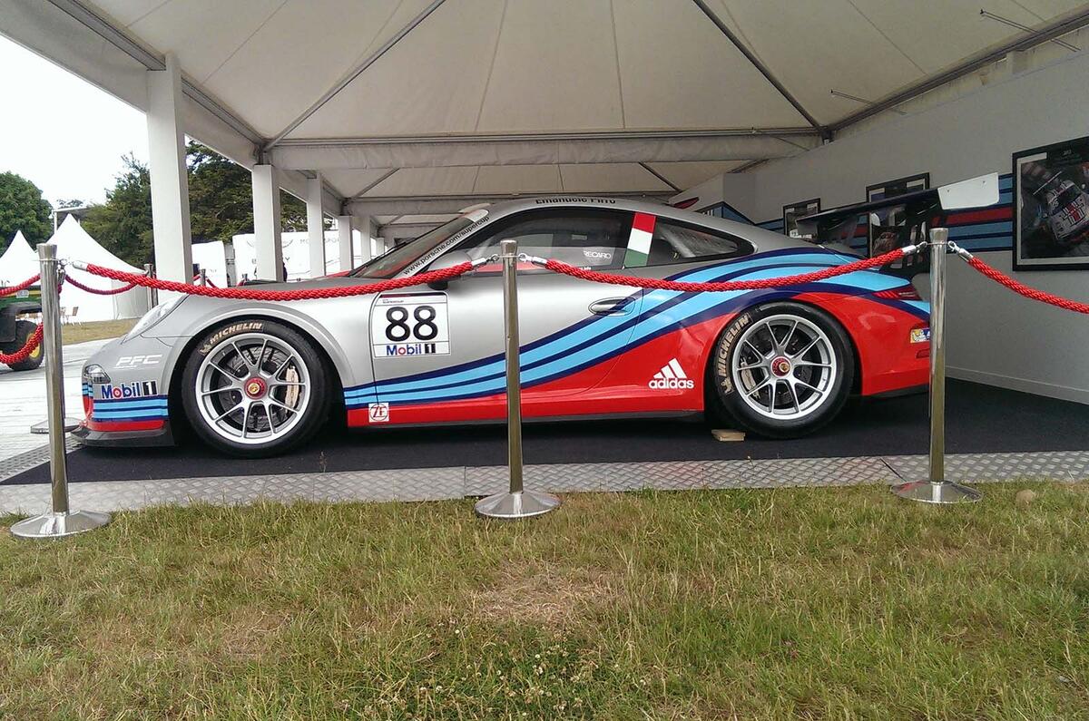 Goodwood Festival of Speed 2013: Martini Racing icons