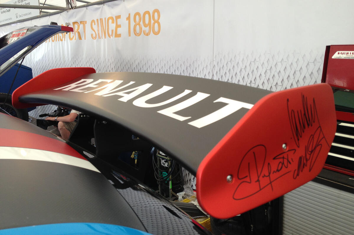 Riding shotgun with Rene in a Twin&#039;Run