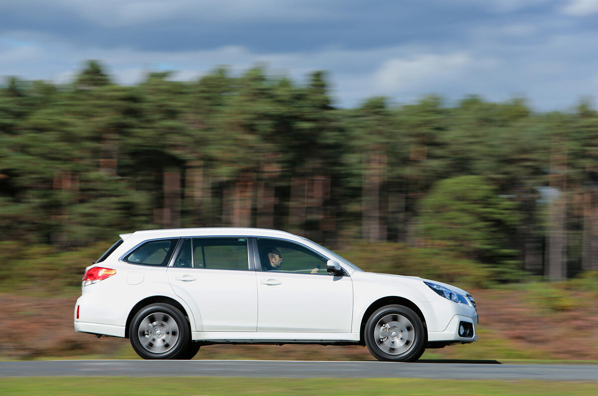 Subaru Outback side profile