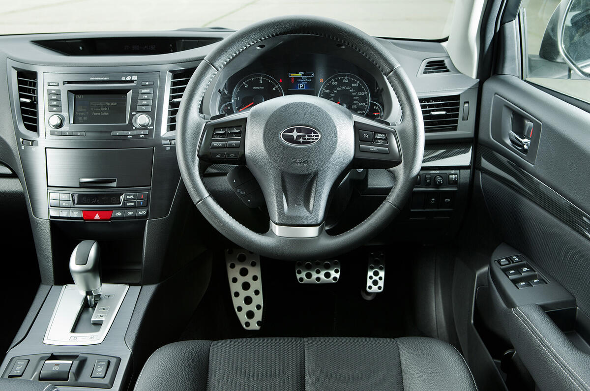 Subaru Outback dashboard