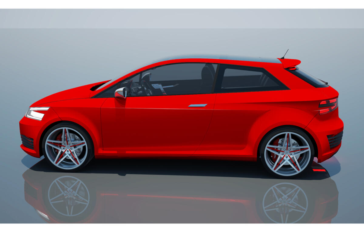 New Seat Ibiza Cupra previewed in computer renderings