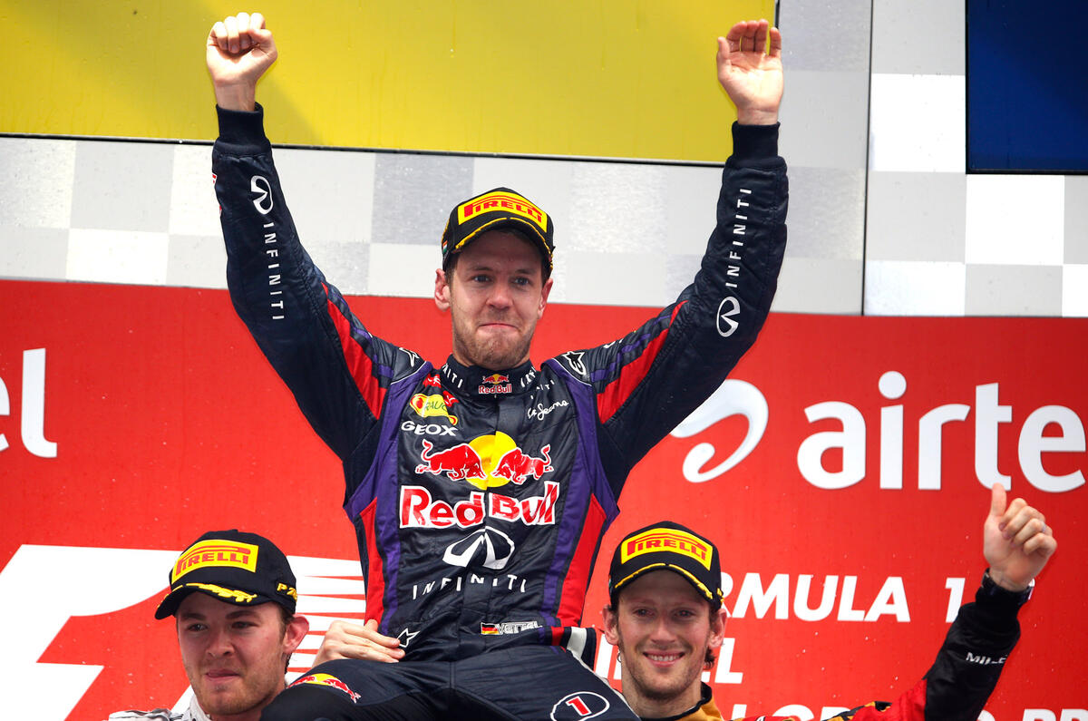 no title Dominant Vettel takes fourth F1 Championship