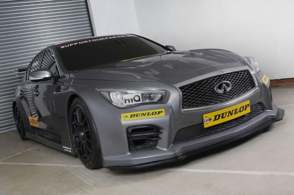 no title Infiniti to enter British Touring Car Championship in 2015