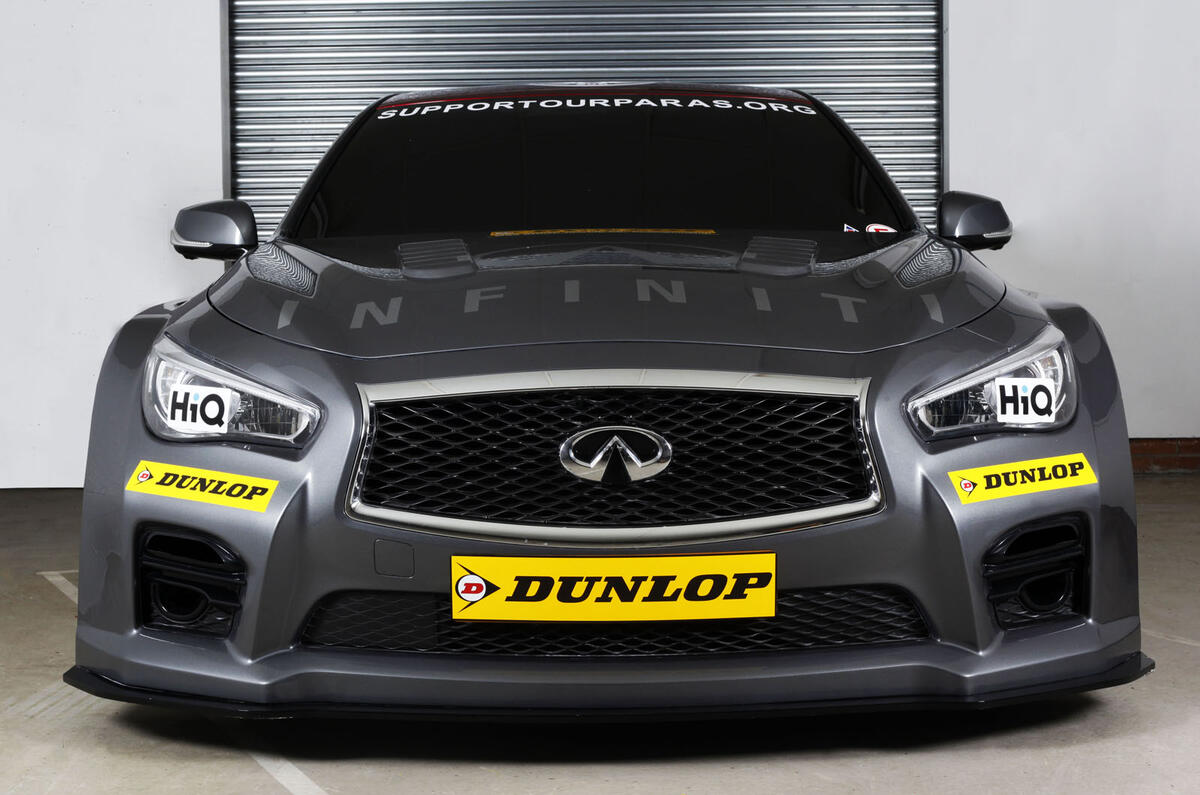 no title Infiniti to enter British Touring Car Championship in 2015