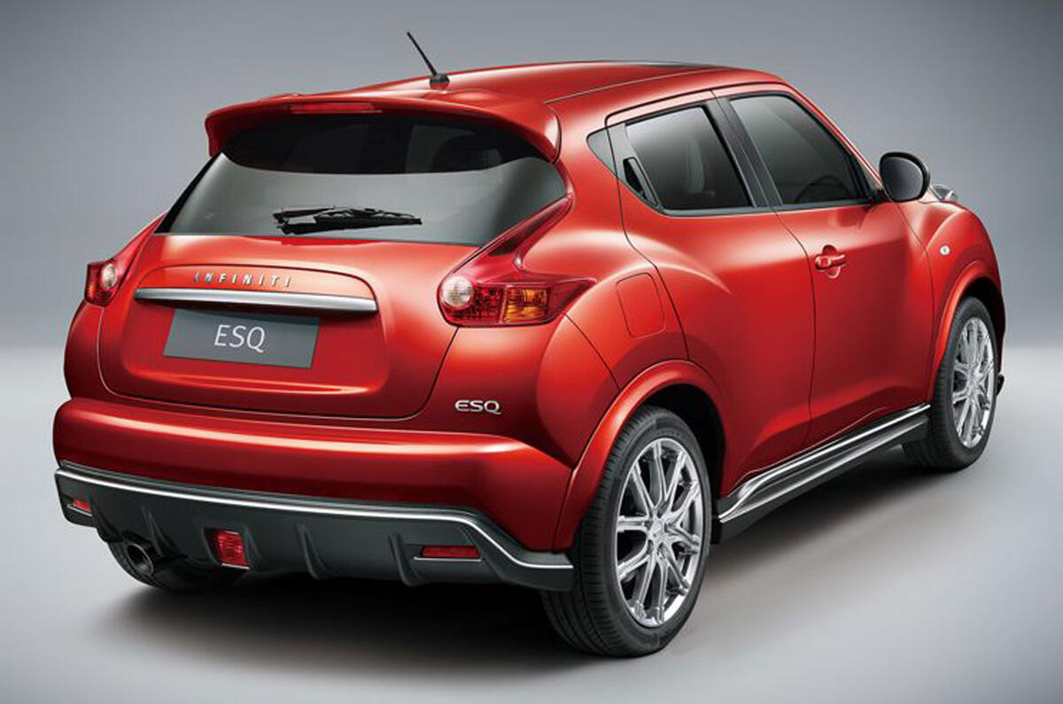 no title Infiniti ESQ revealed for Chinese market