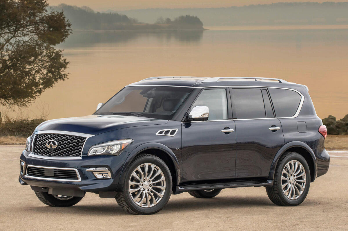 Infiniti QX80 revealed at New York show