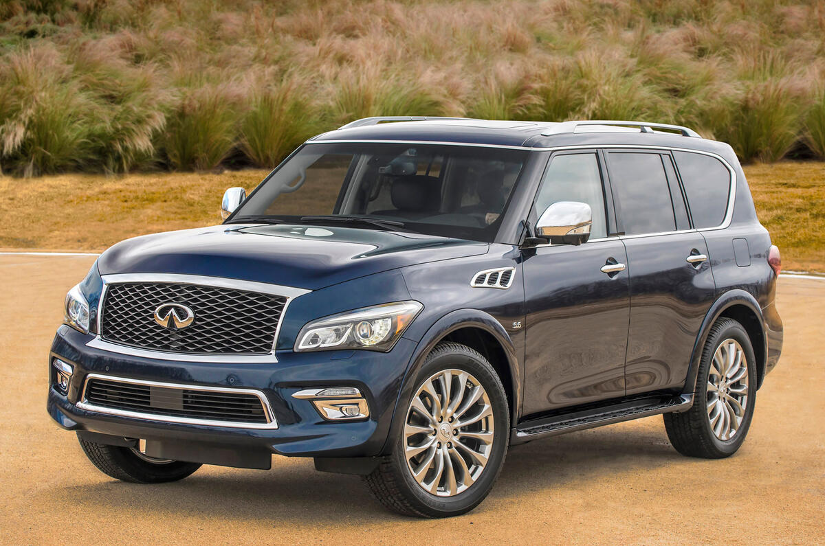 Infiniti QX80 revealed at New York show