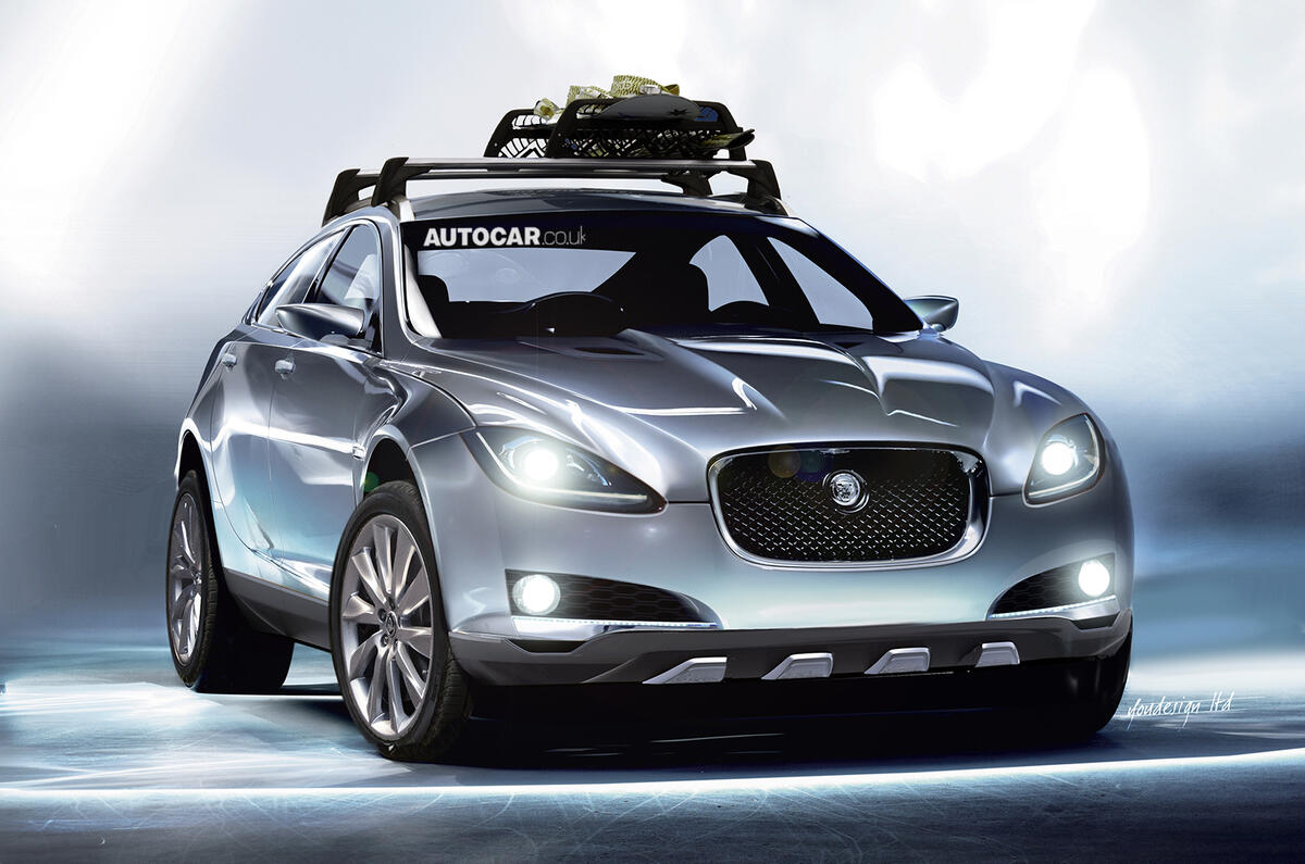 Jaguar SUV spotted - first picture