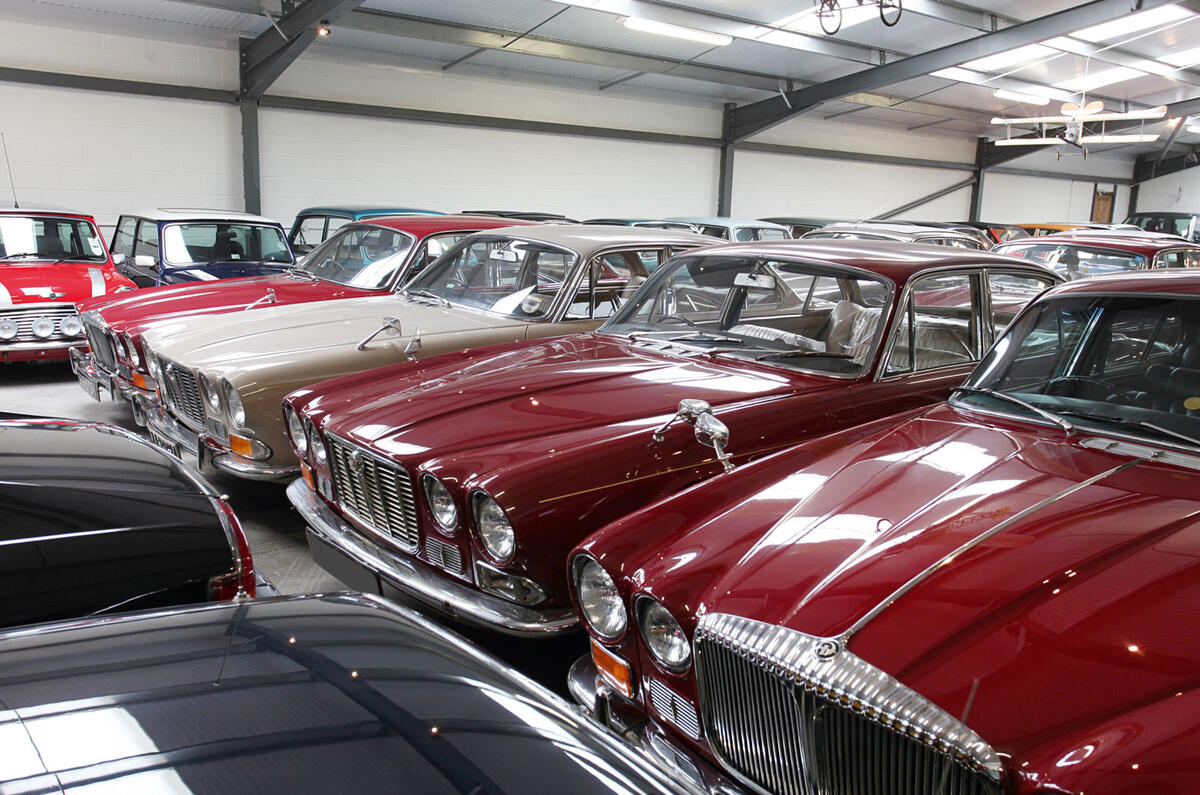 no title Jaguar acquires £100m James Hull collection of 543 British cars