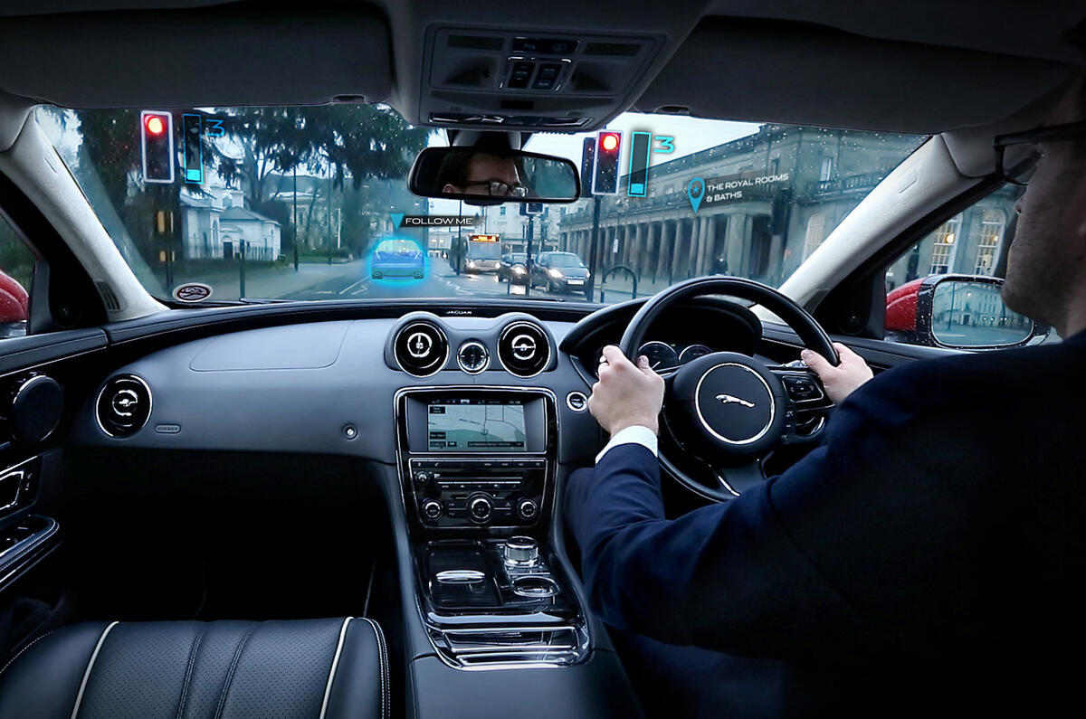 Land Rover previews transparent pillar technology