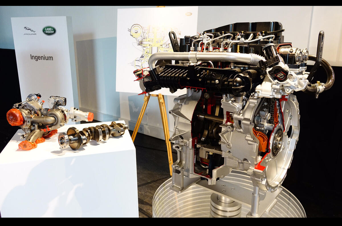 Jaguar Land Rover details efficient new Ingenium engine family