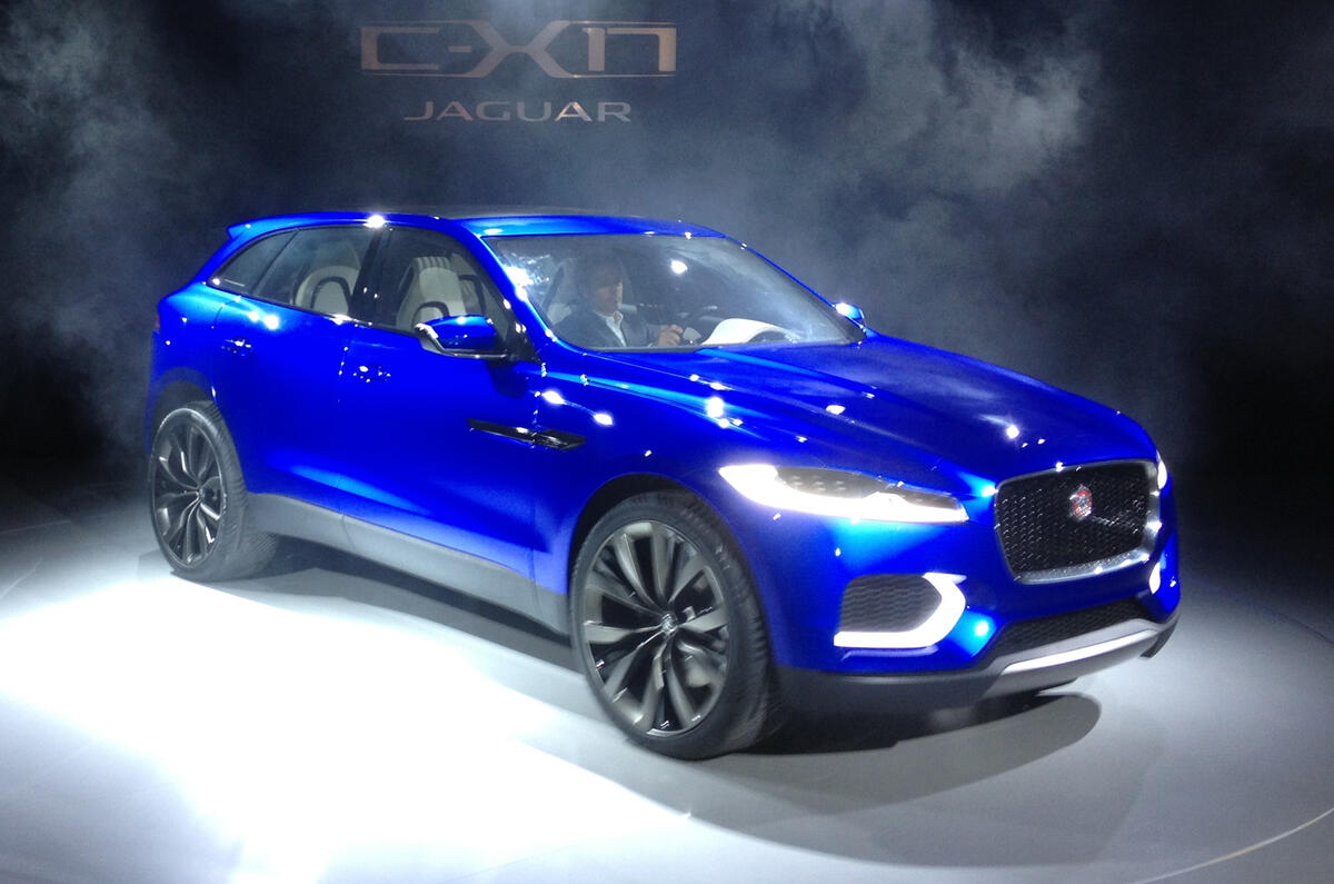 no title Jaguar C-X17 SUV revealed
