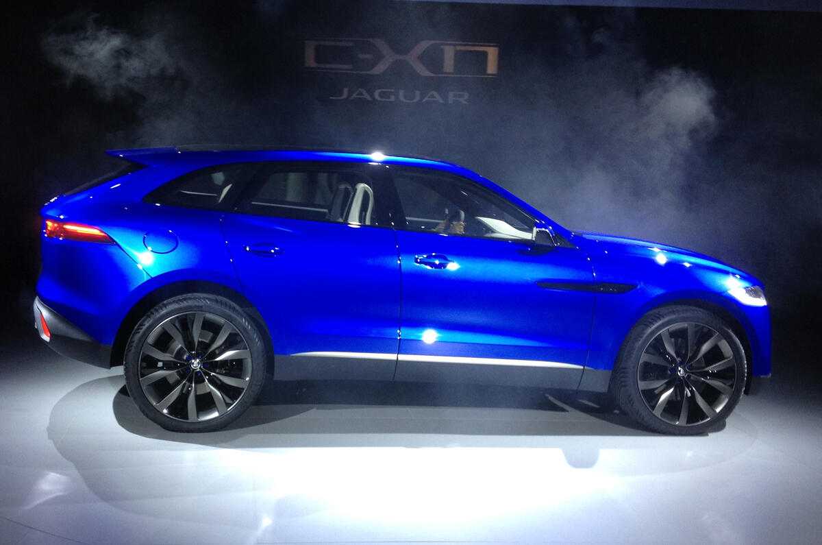 no title Jaguar C-X17 SUV revealed