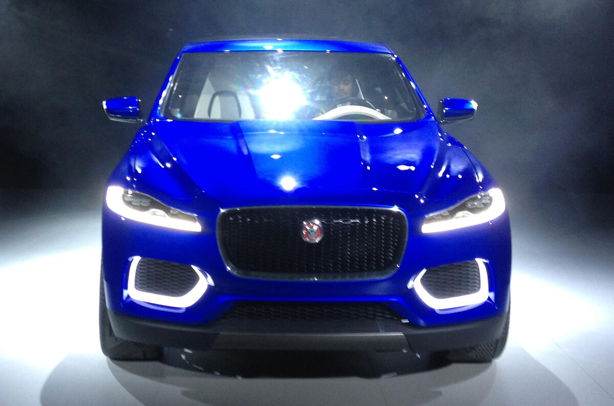 no title Jaguar C-X17 SUV revealed