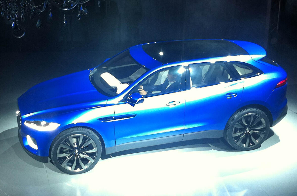no title Jaguar C-X17 SUV revealed