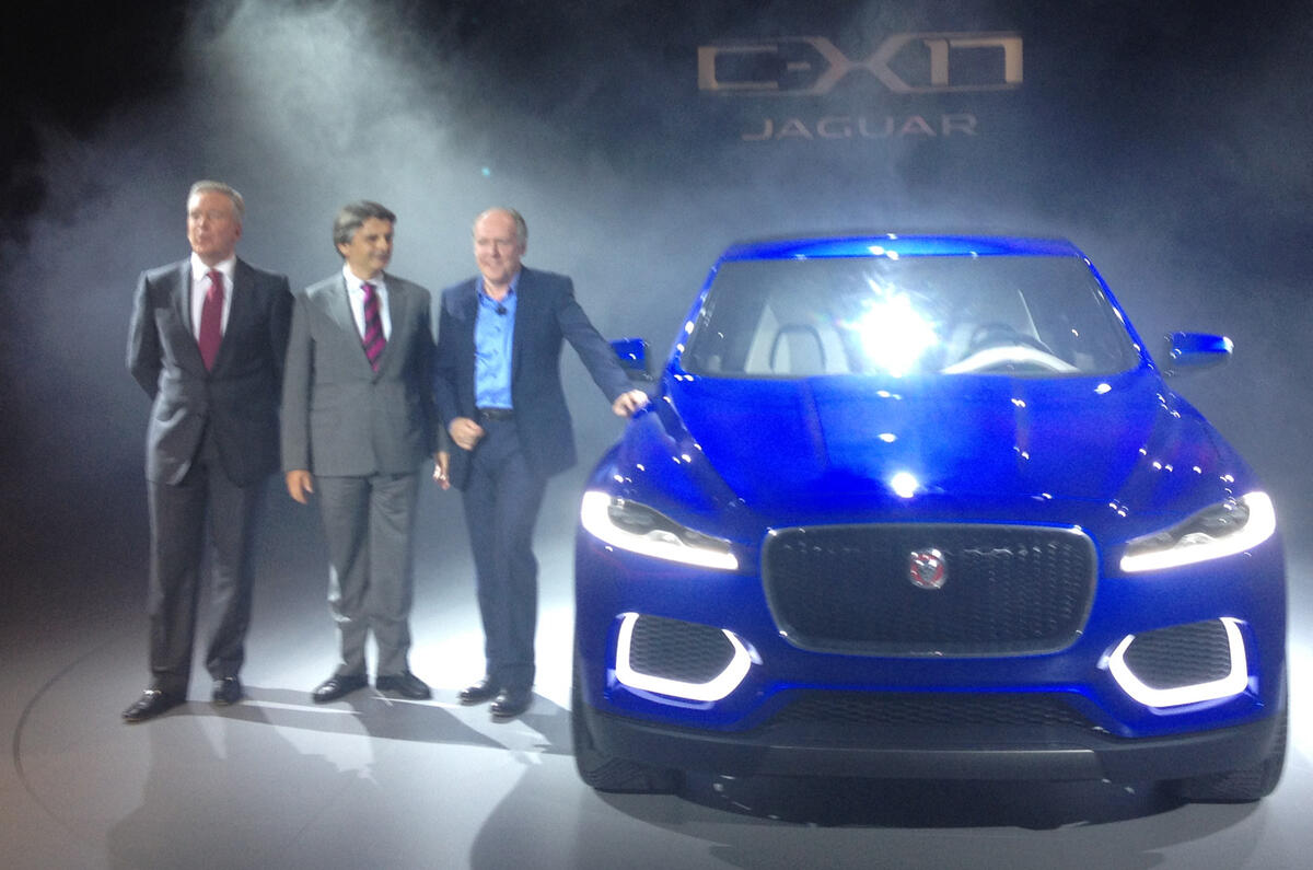 no title Jaguar C-X17 SUV revealed