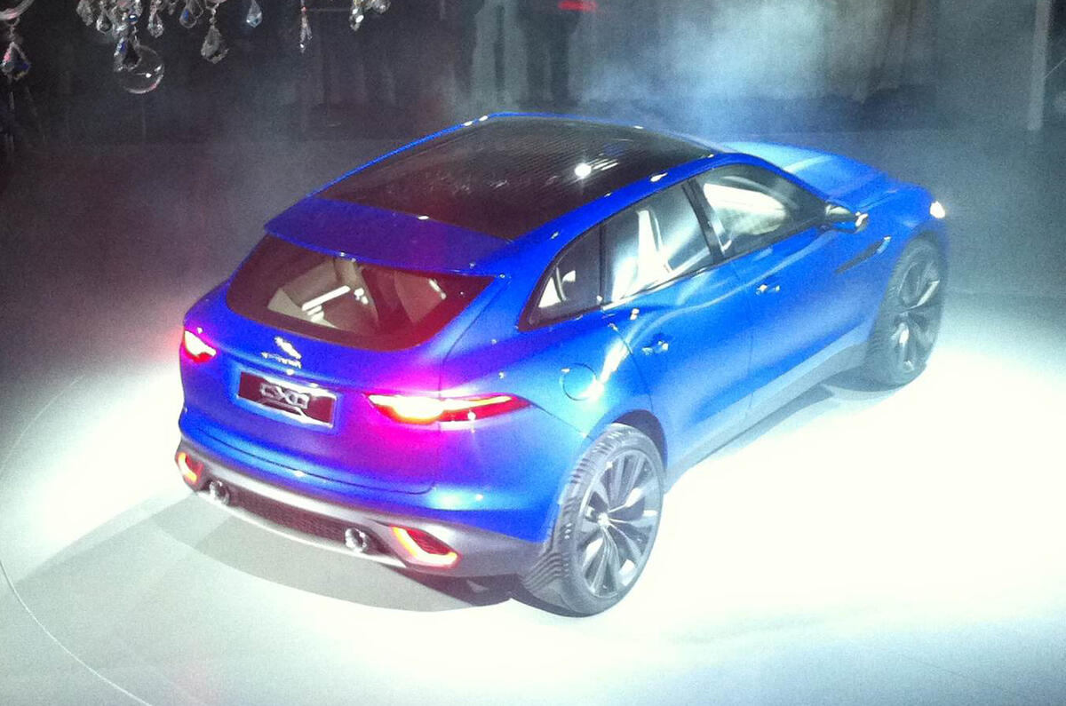 no title Jaguar C-X17 SUV revealed
